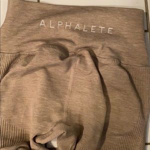 Brand new unworn Alphalete Aero leggings M nude